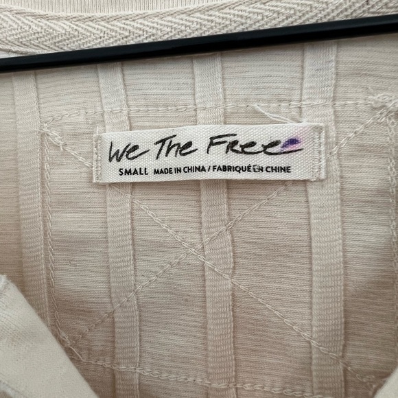 We The Free | The Mix Knit Top | Ivory | s - Picture 4 of 10